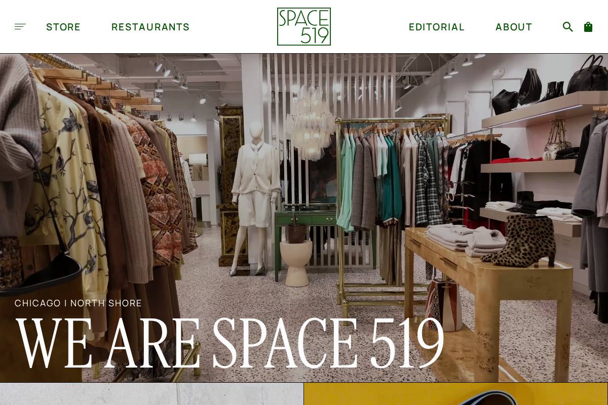 space519.com homepage screenshot