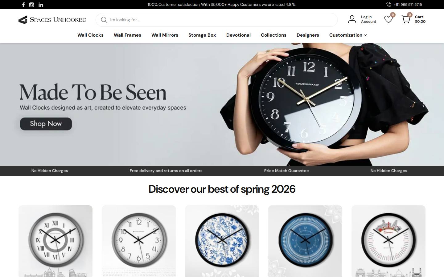 spacesunhooked.com homepage screenshot