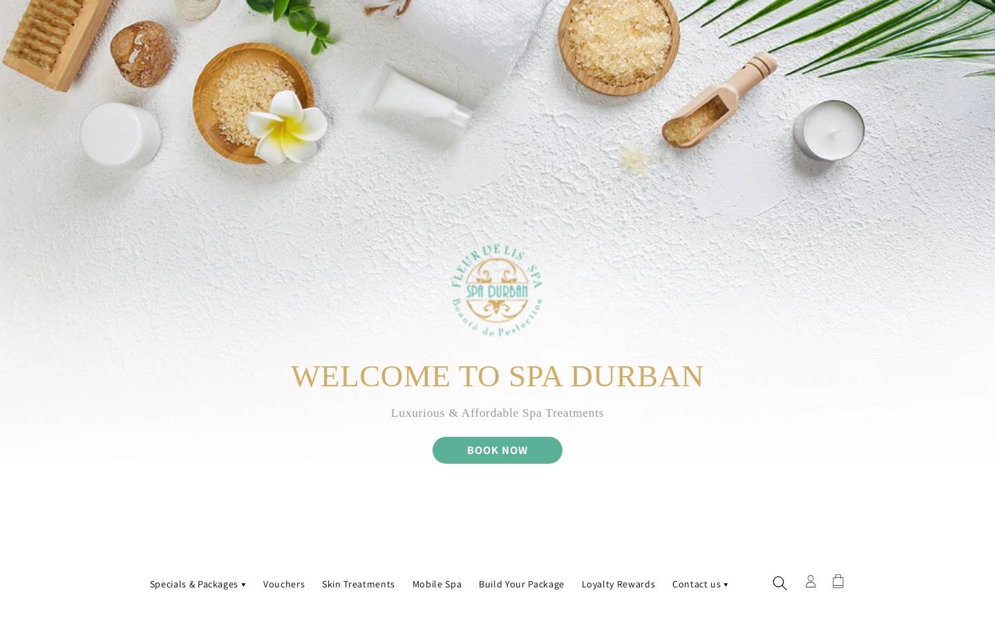 spadurban.co.za homepage screenshot