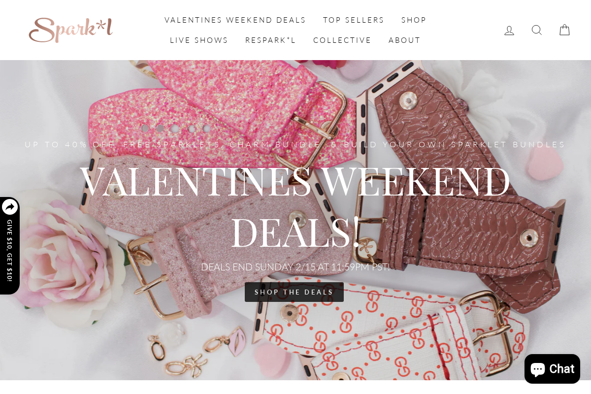 Spark*l homepage screenshot