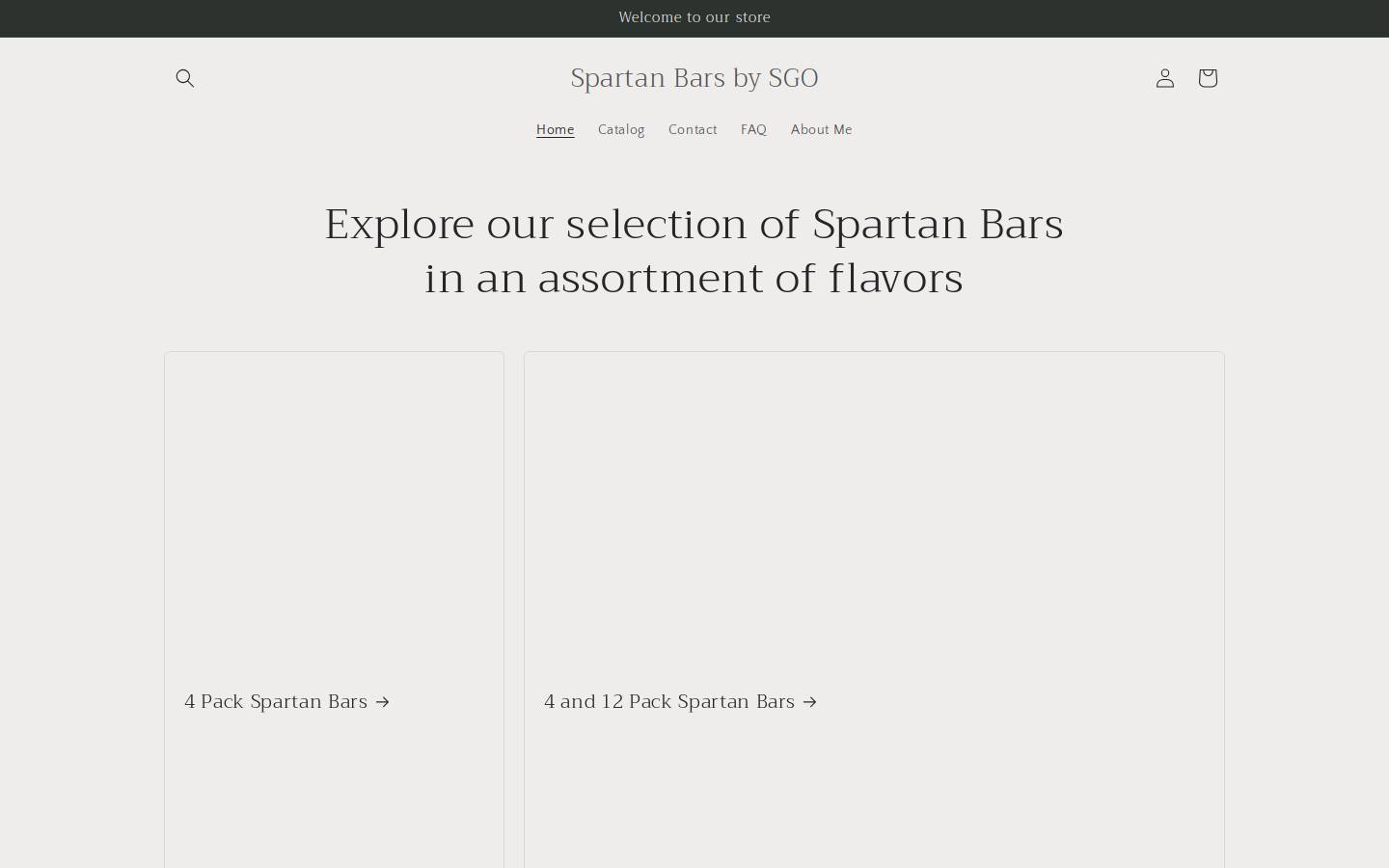 spartanbars.com homepage screenshot