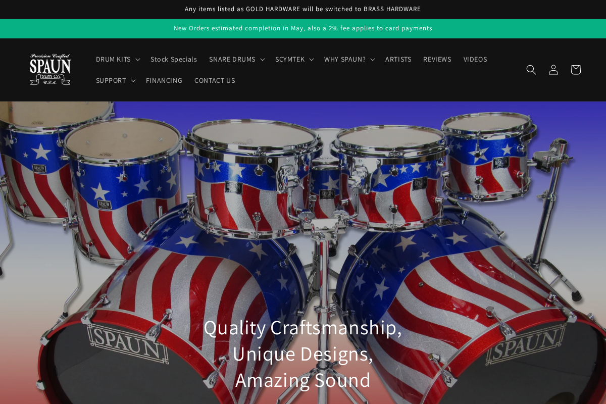 SPAUN homepage screenshot