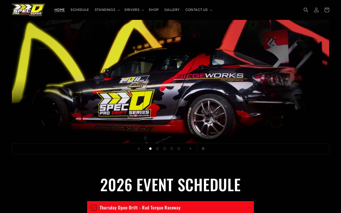 spec-d.ca homepage screenshot