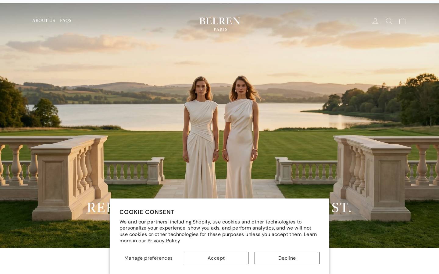 special.clothing homepage screenshot