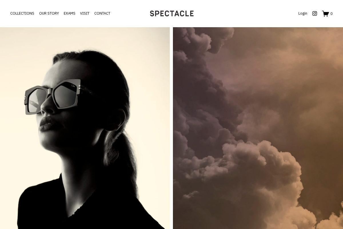 spectaclelovesyou.com homepage screenshot