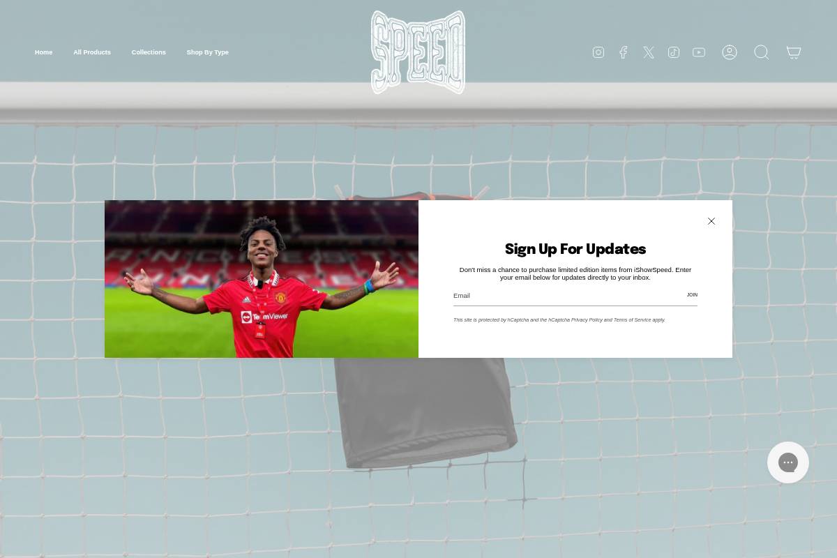 speed.store homepage screenshot