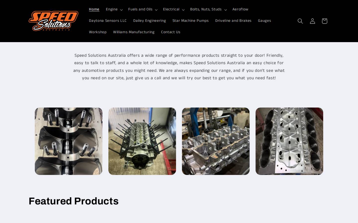 speedsolutionsaustralia.com.au homepage screenshot