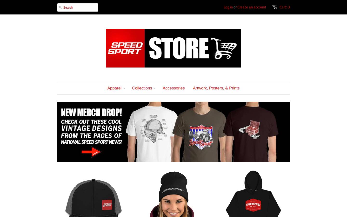 speedsportstore.com homepage screenshot