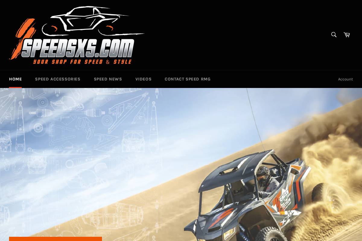 speedsxs.com homepage screenshot