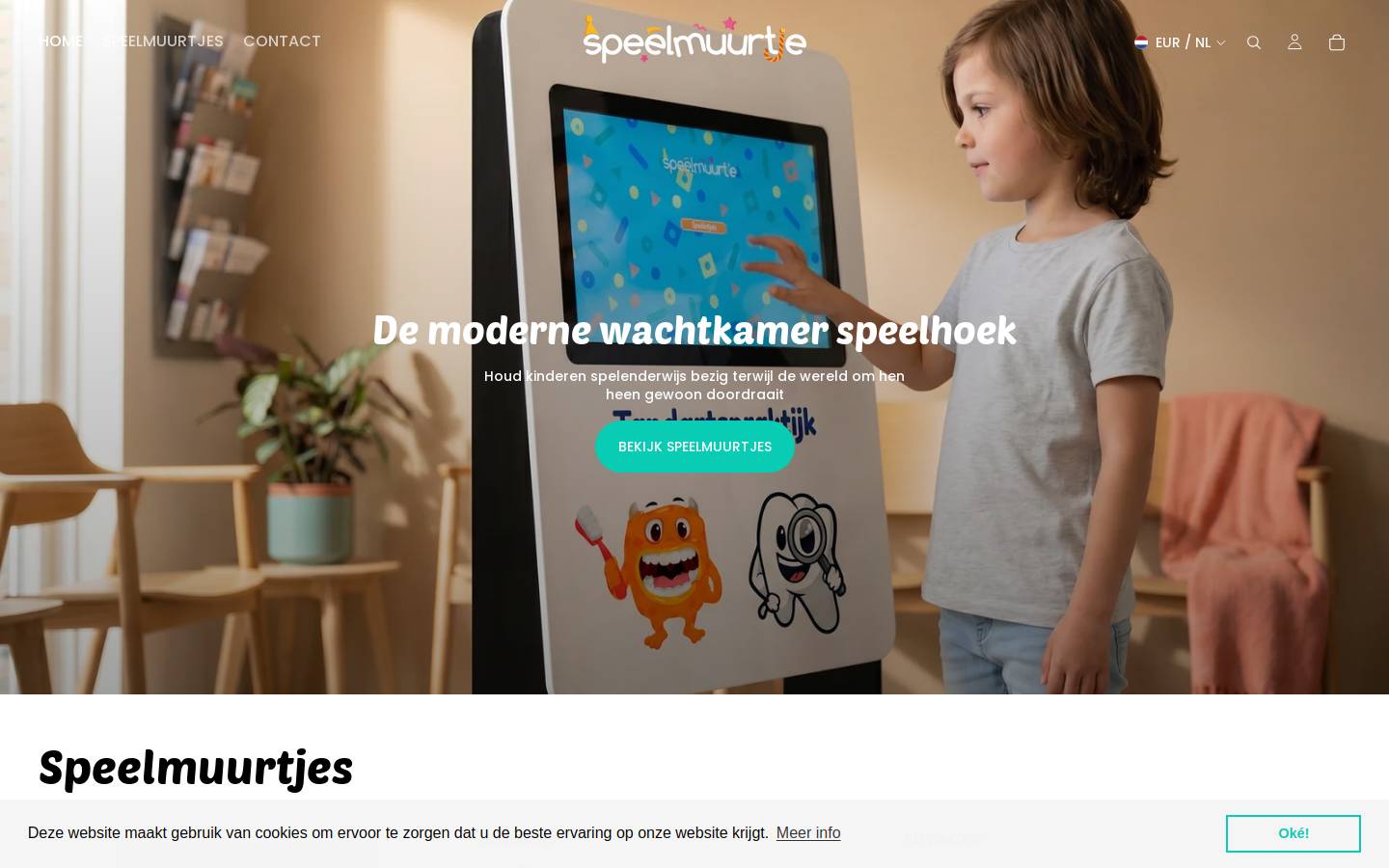 speelmuurtje.nl homepage screenshot