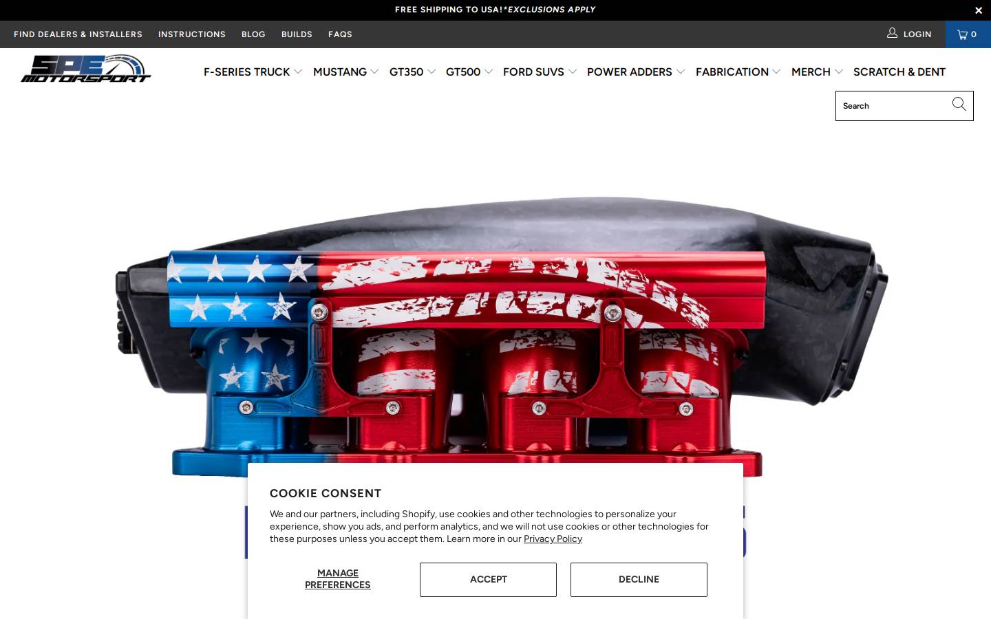 spemotorsport.com homepage screenshot