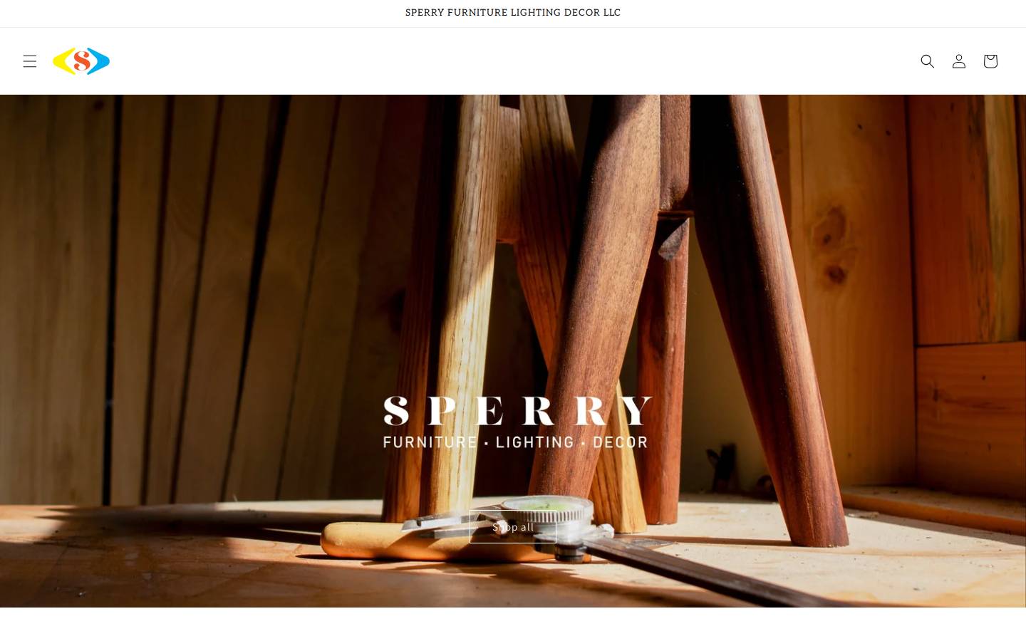 sperryfld.com homepage screenshot