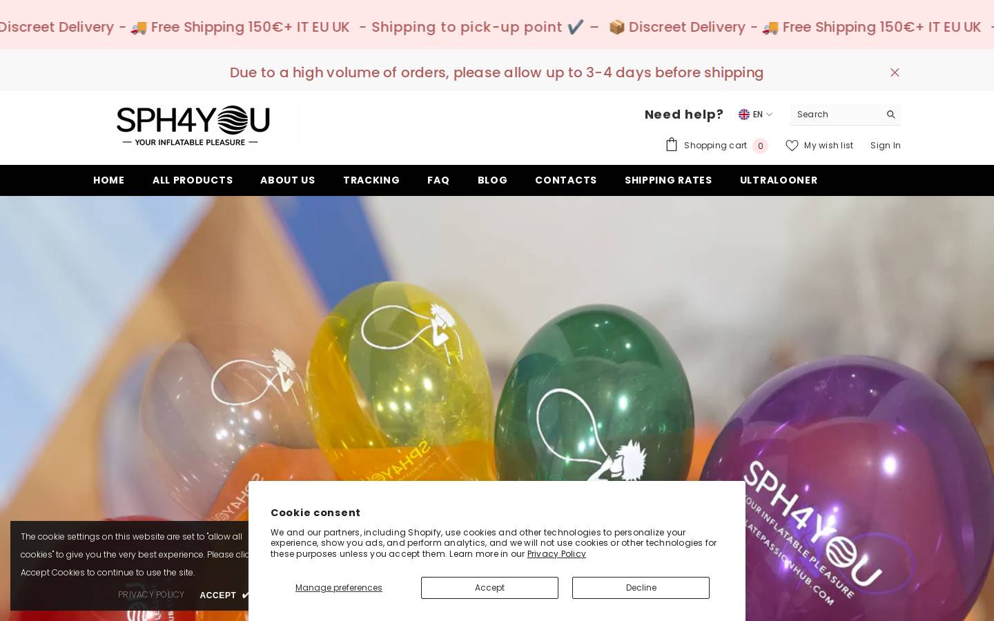 Sph4you homepage screenshot