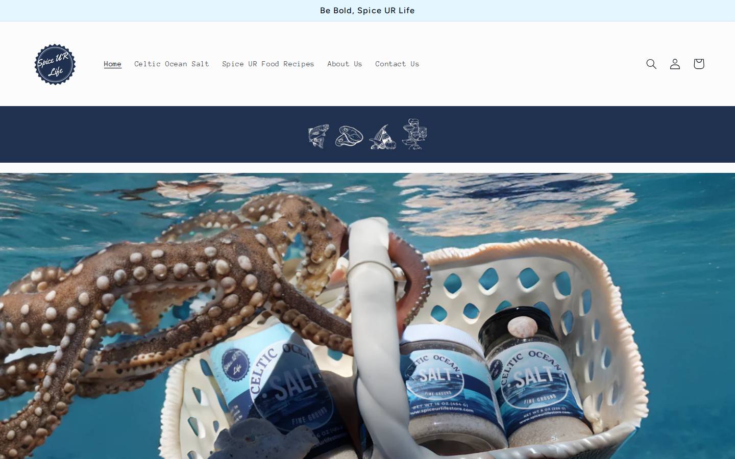 spiceurlifestore.com homepage screenshot
