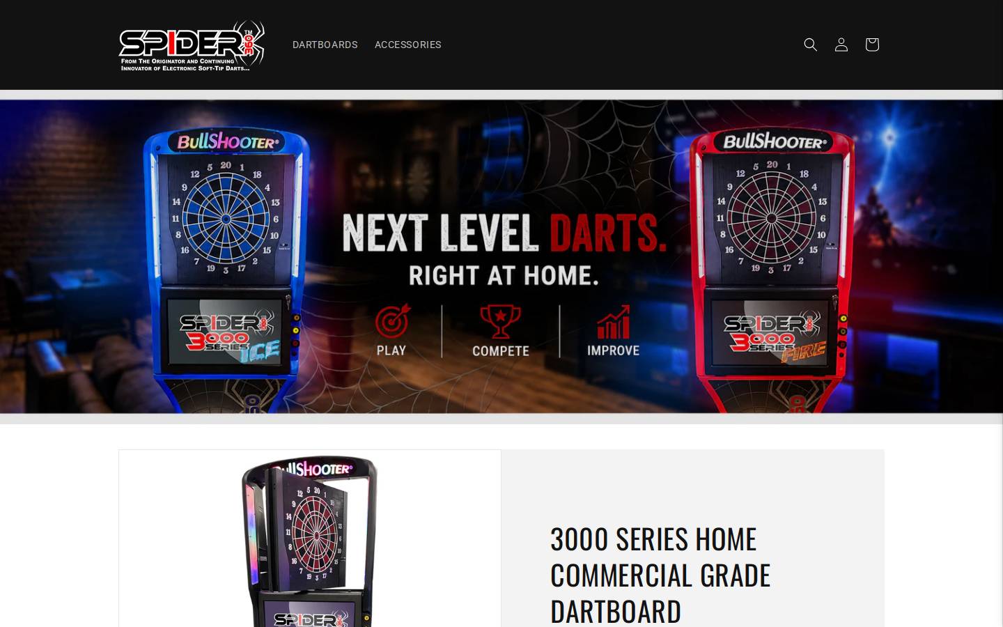 spider360.com homepage screenshot