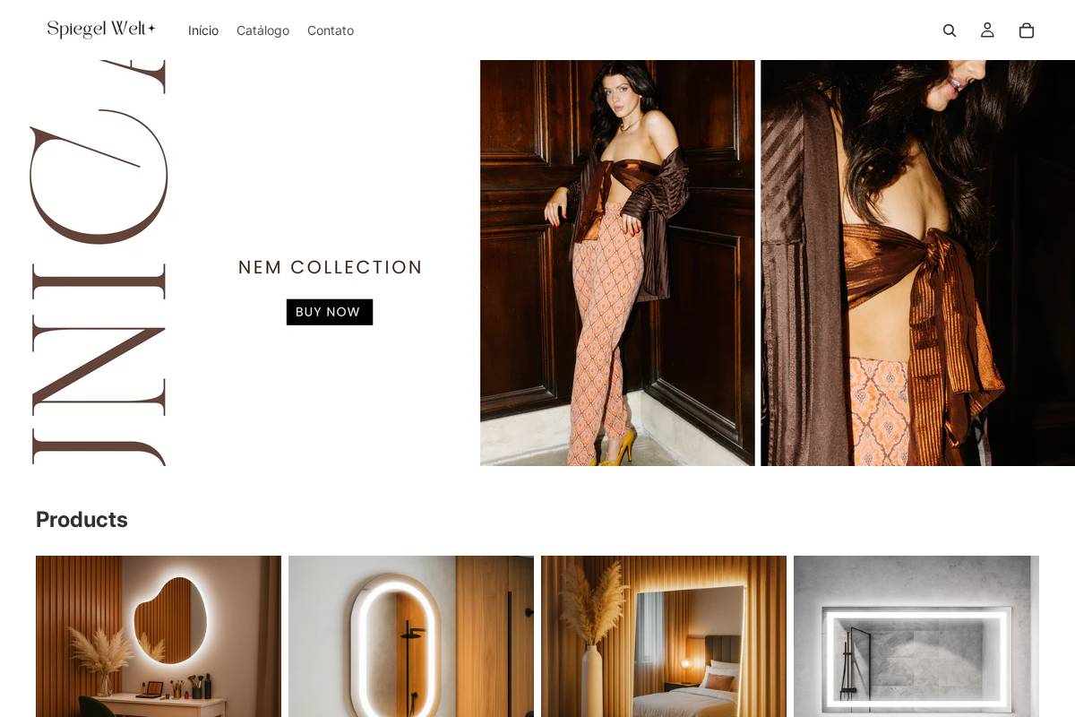 spiegelweltt.com homepage screenshot