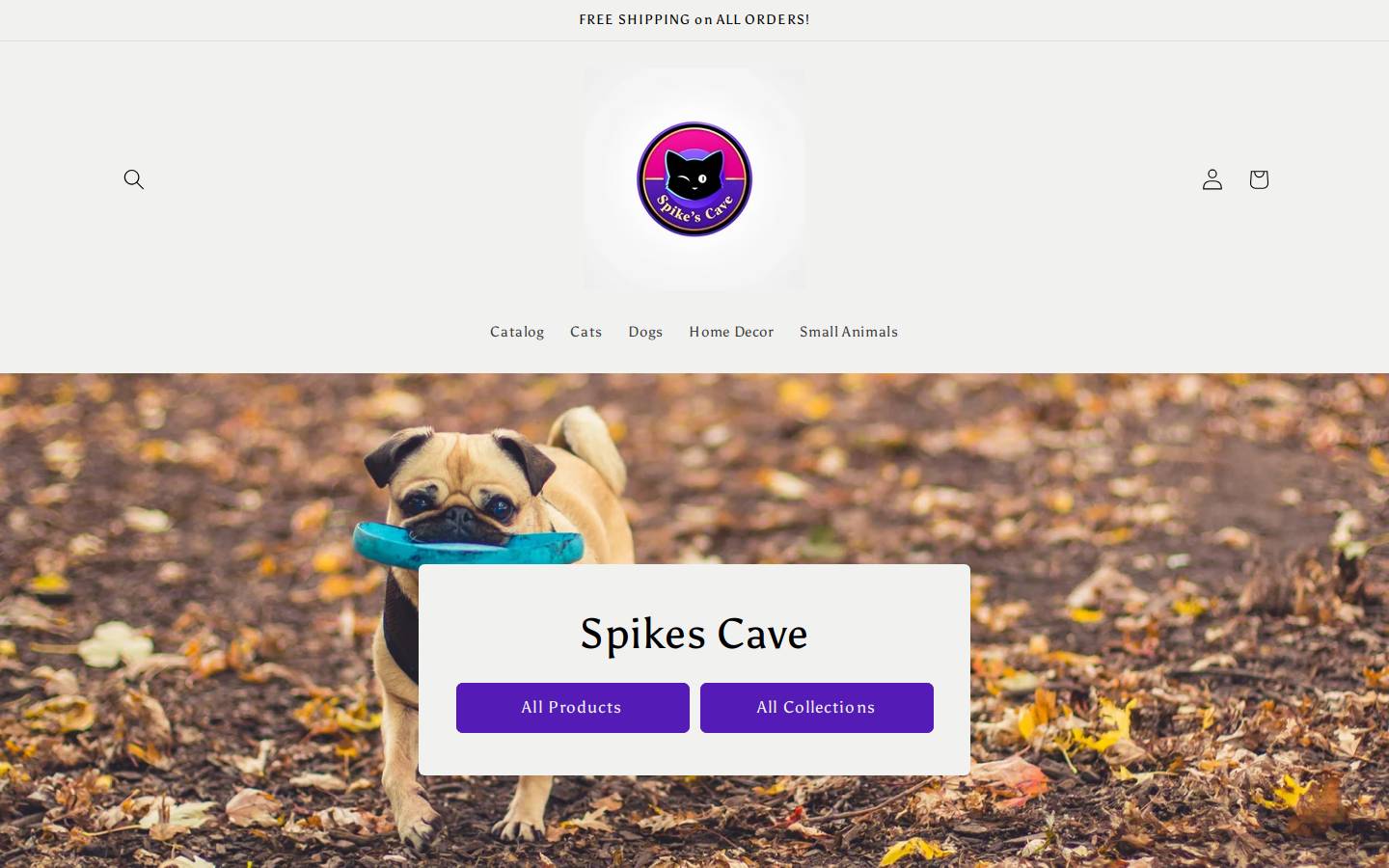 spikescave.com homepage screenshot