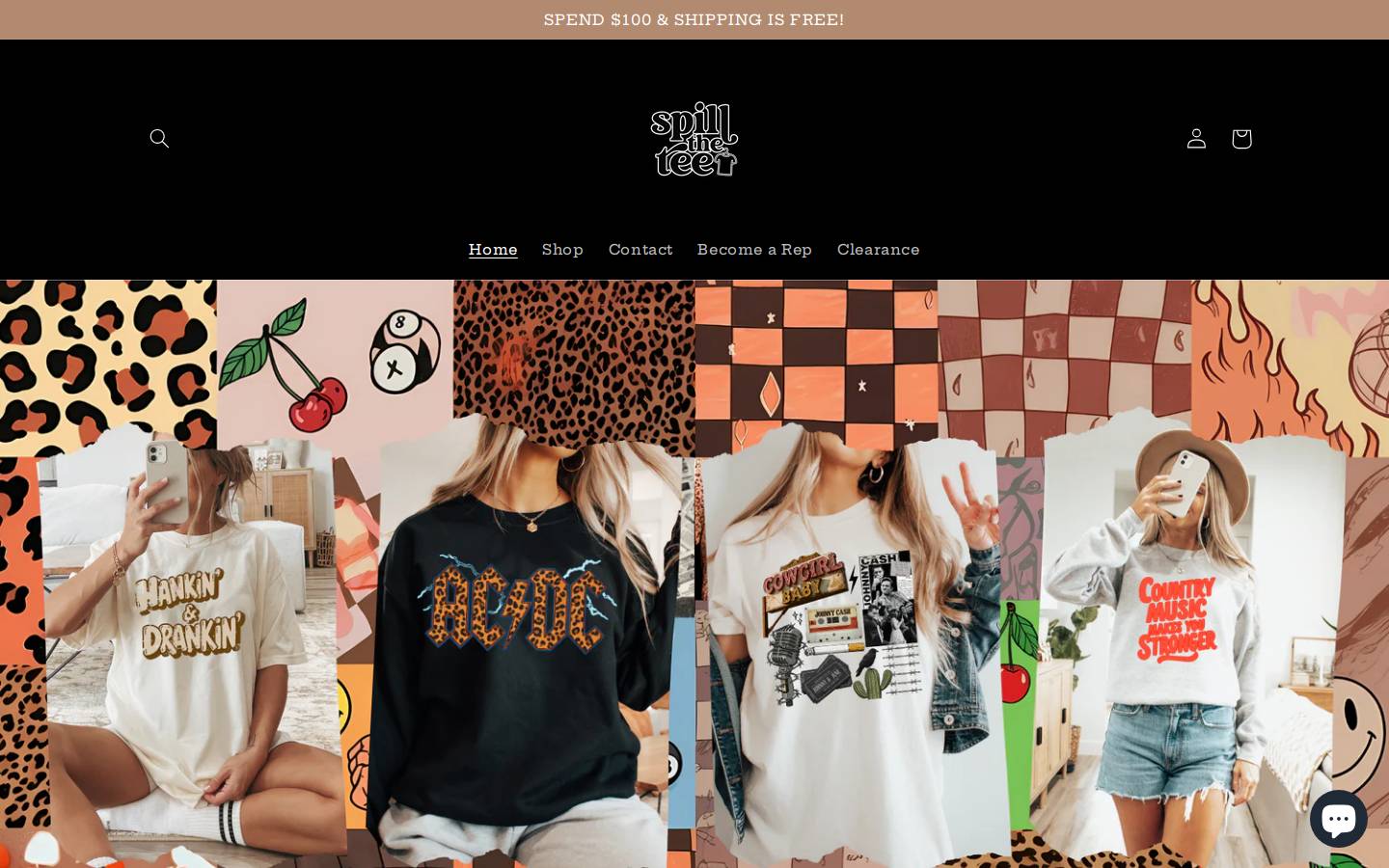 spillthetee412.com homepage screenshot