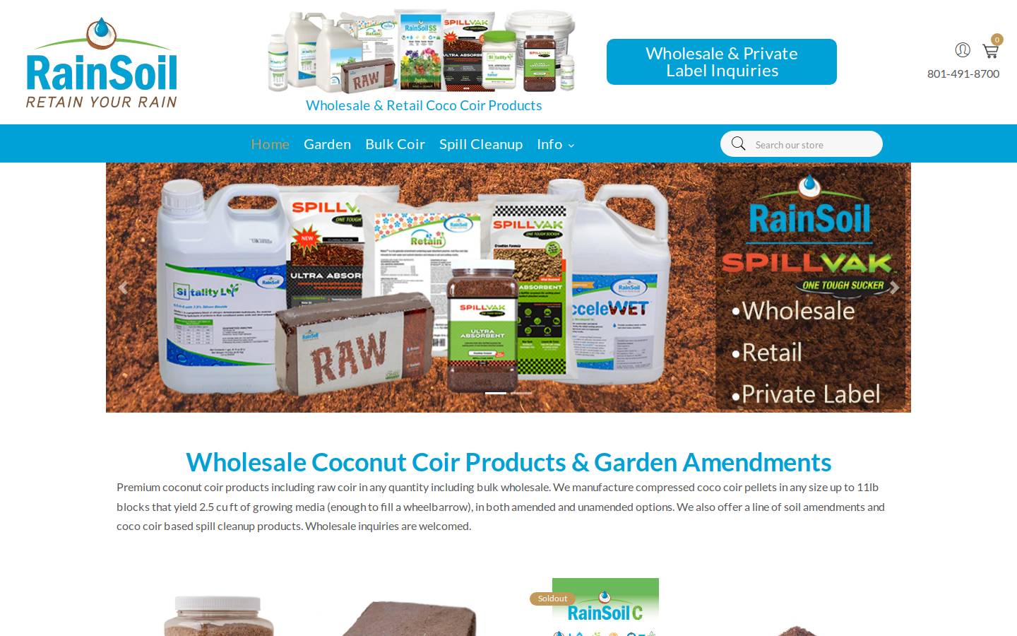 spillvak.com homepage screenshot
