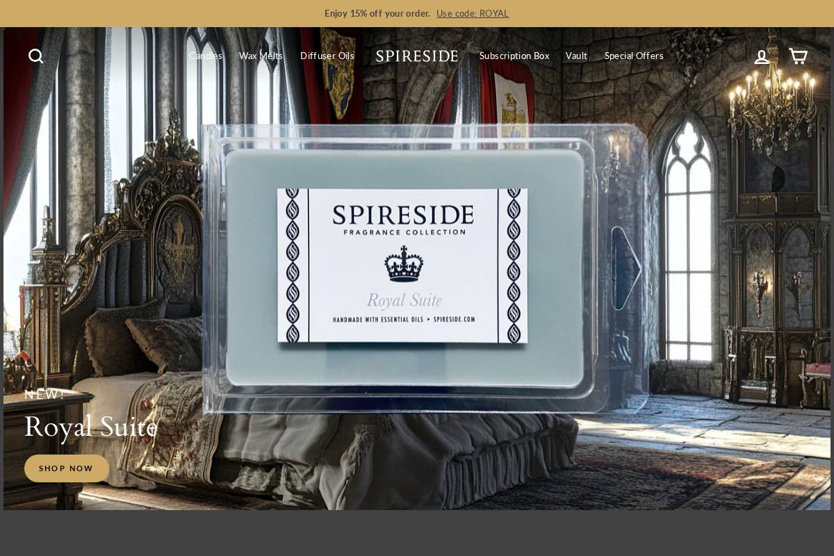 spireside.com homepage screenshot