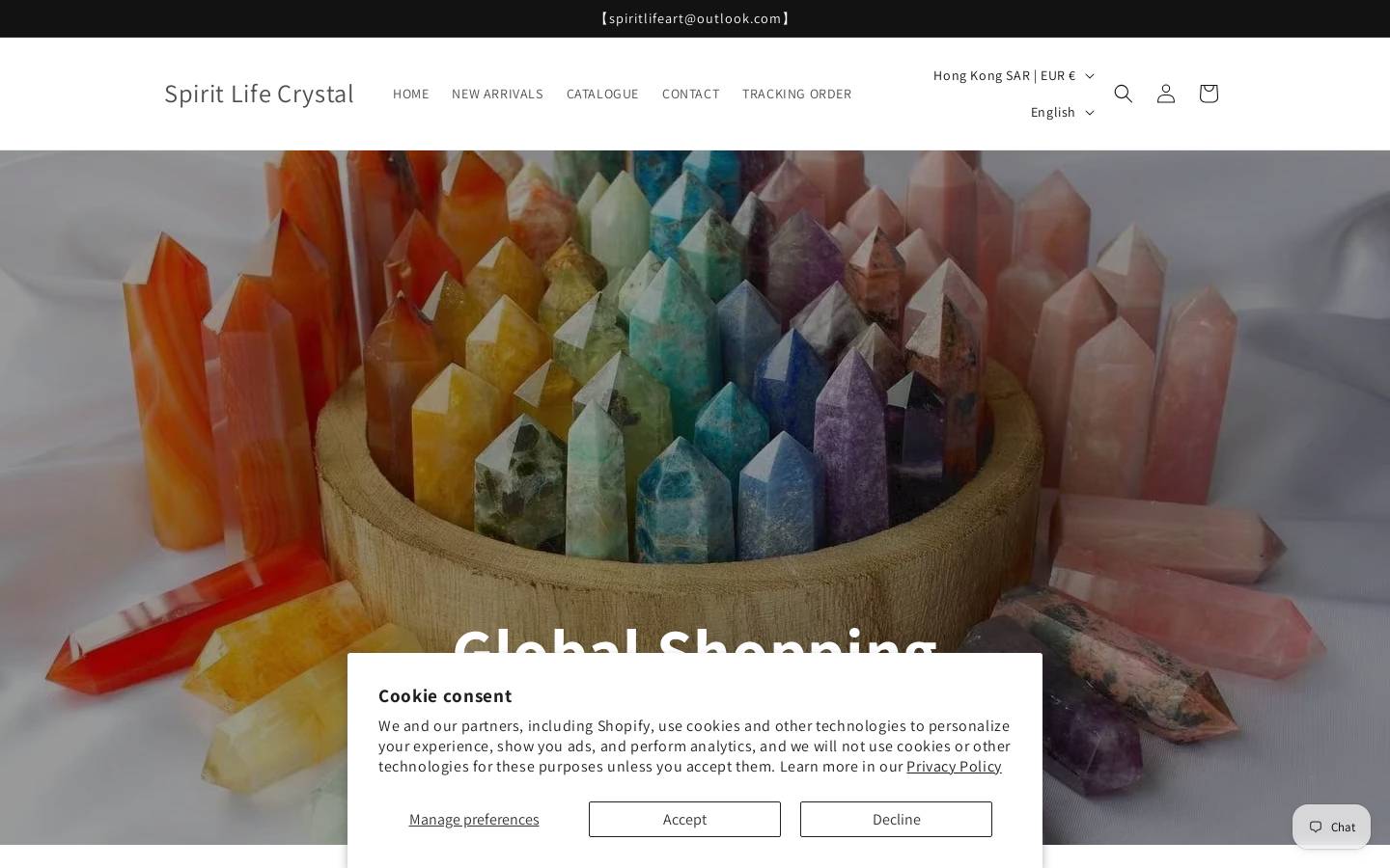 spiritlife.store homepage screenshot