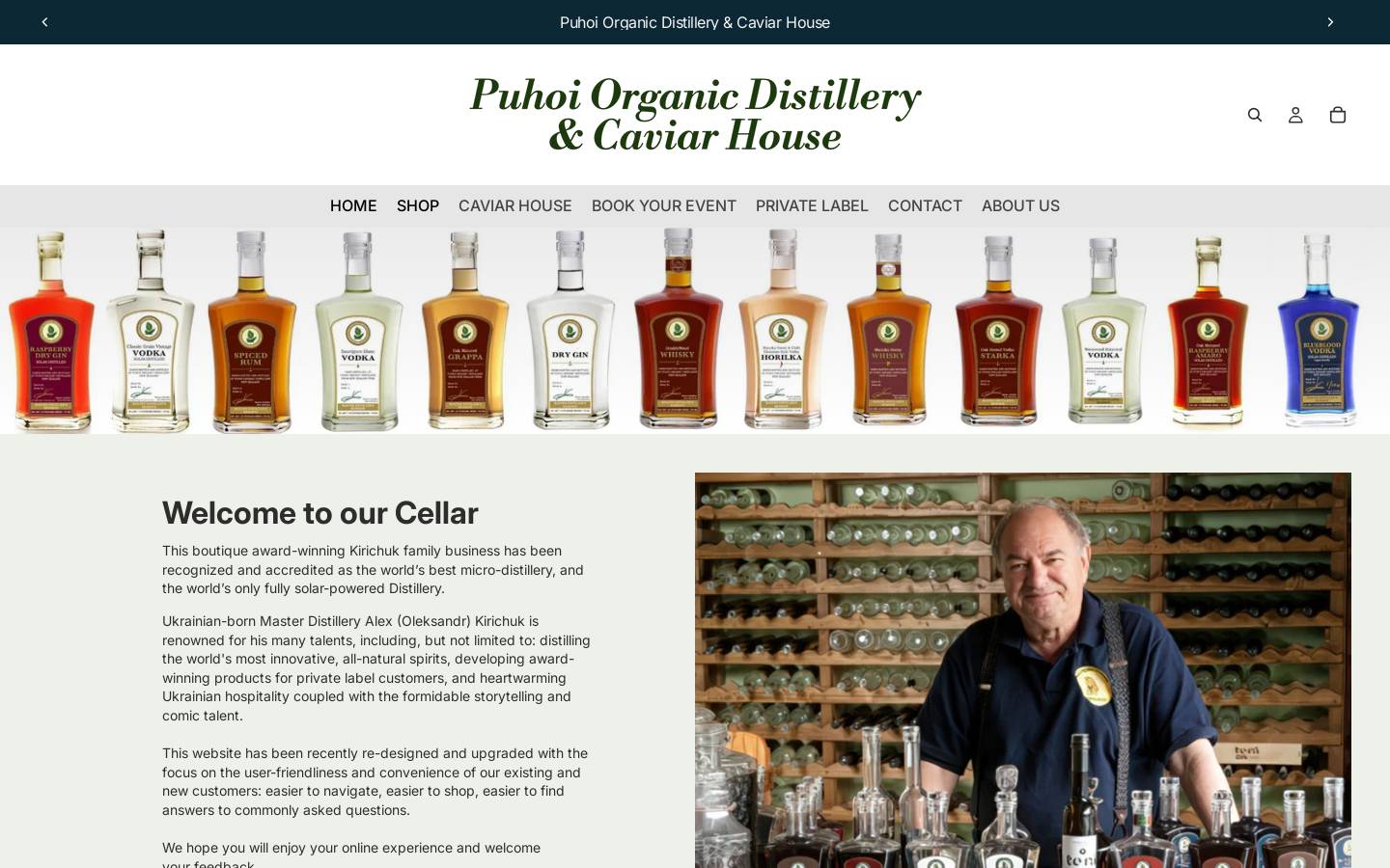 spirits.net.nz homepage screenshot