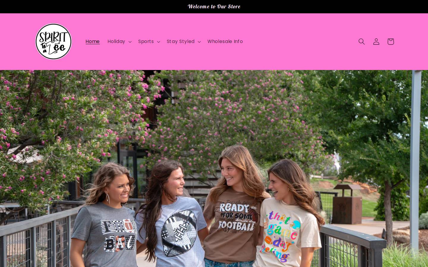 spirittoatee.com homepage screenshot