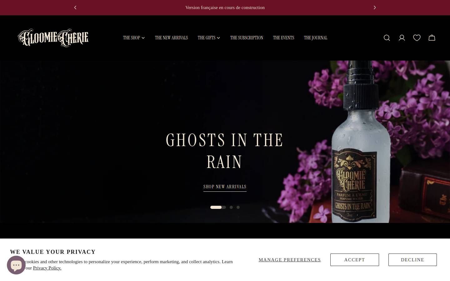 spooksandspanks.com homepage screenshot