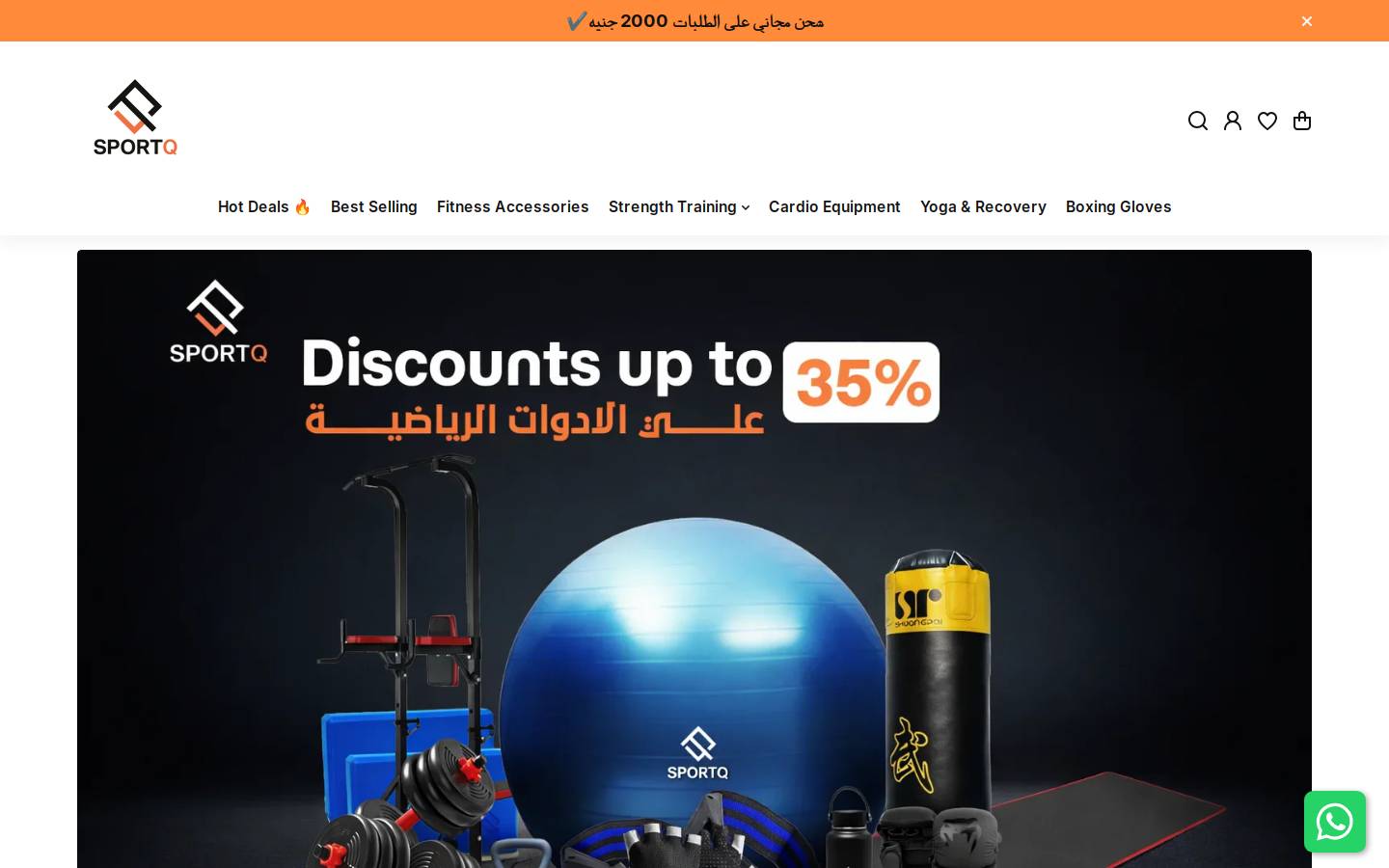 sport-q.com homepage screenshot