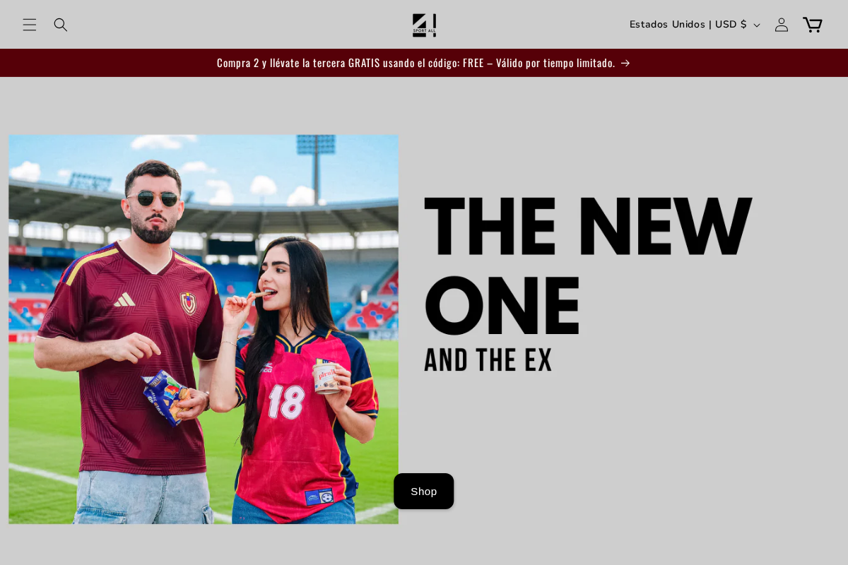 Sport4all homepage screenshot