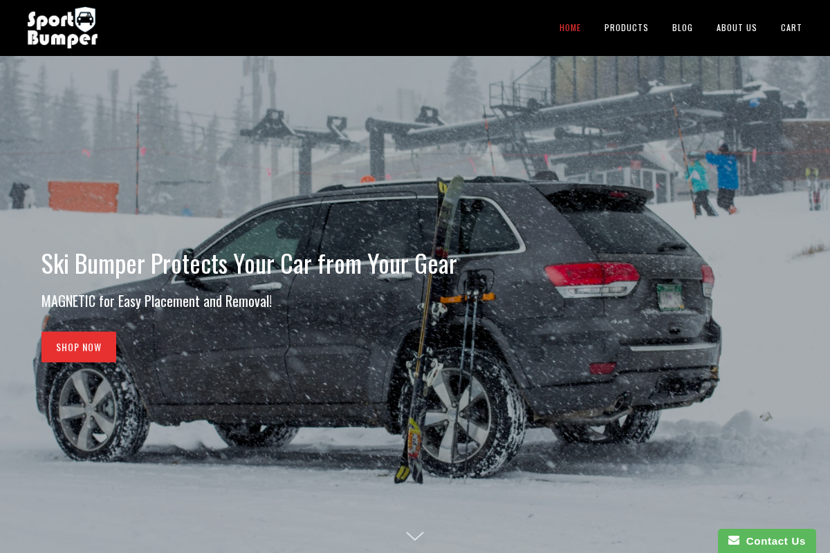 sportbumper.com homepage screenshot