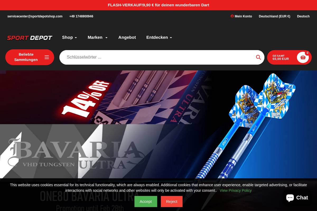 sportdepotshop.com homepage screenshot