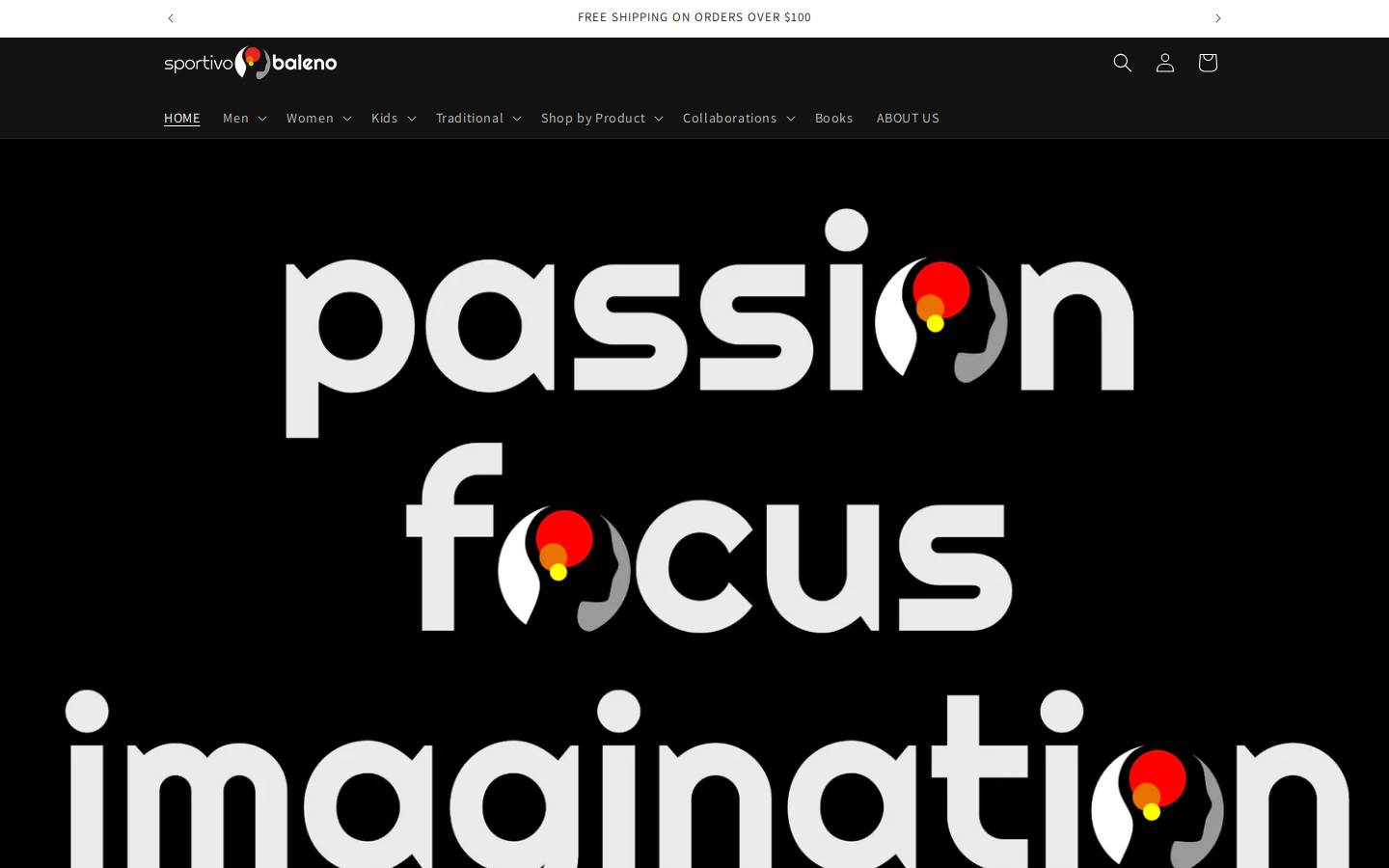 sportivobaleno.store homepage screenshot