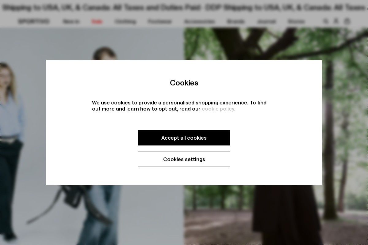 SPORTIVO homepage screenshot