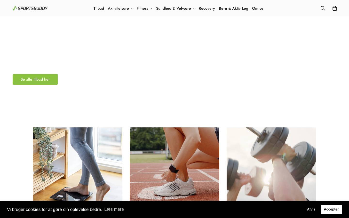 Sportsbuddy homepage screenshot