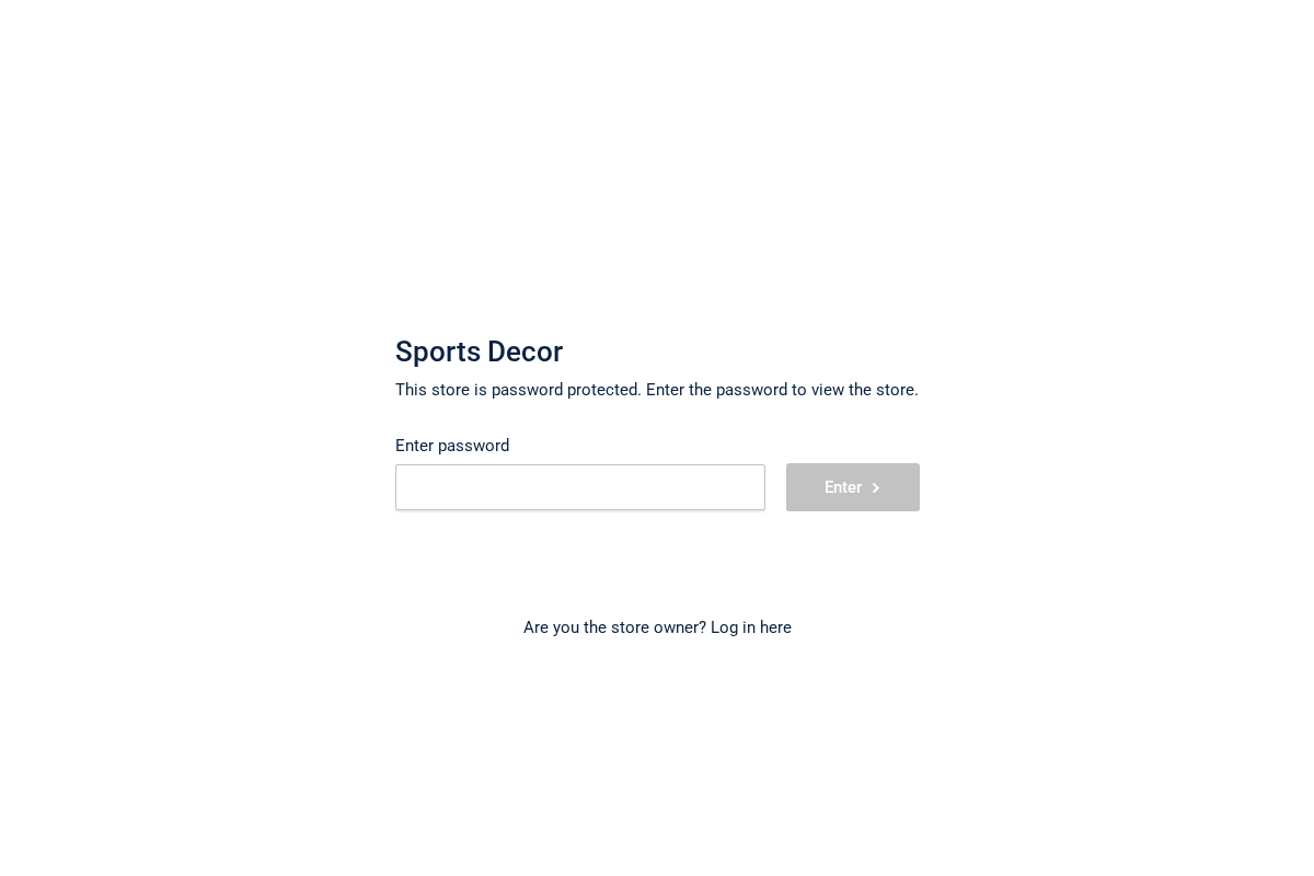 sportsdecor.ca homepage screenshot