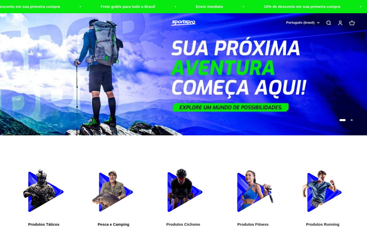 sportspro.com.br homepage screenshot