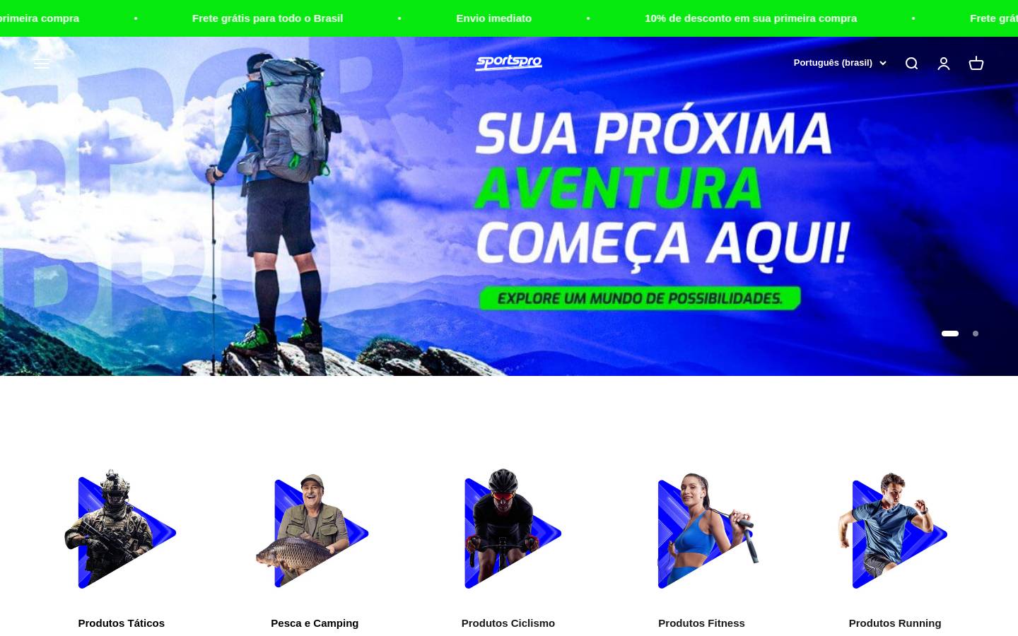 sportspro.site homepage screenshot