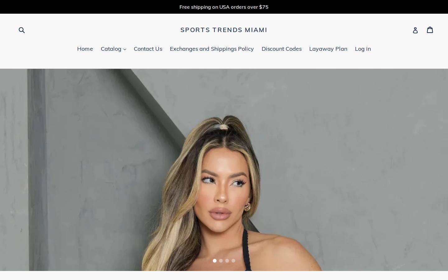 sportstrendsmiami.com homepage screenshot