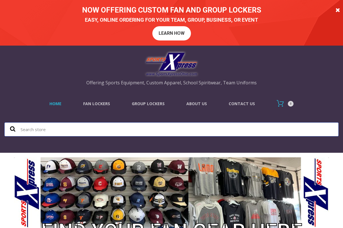 sportsxpressohio.com homepage screenshot