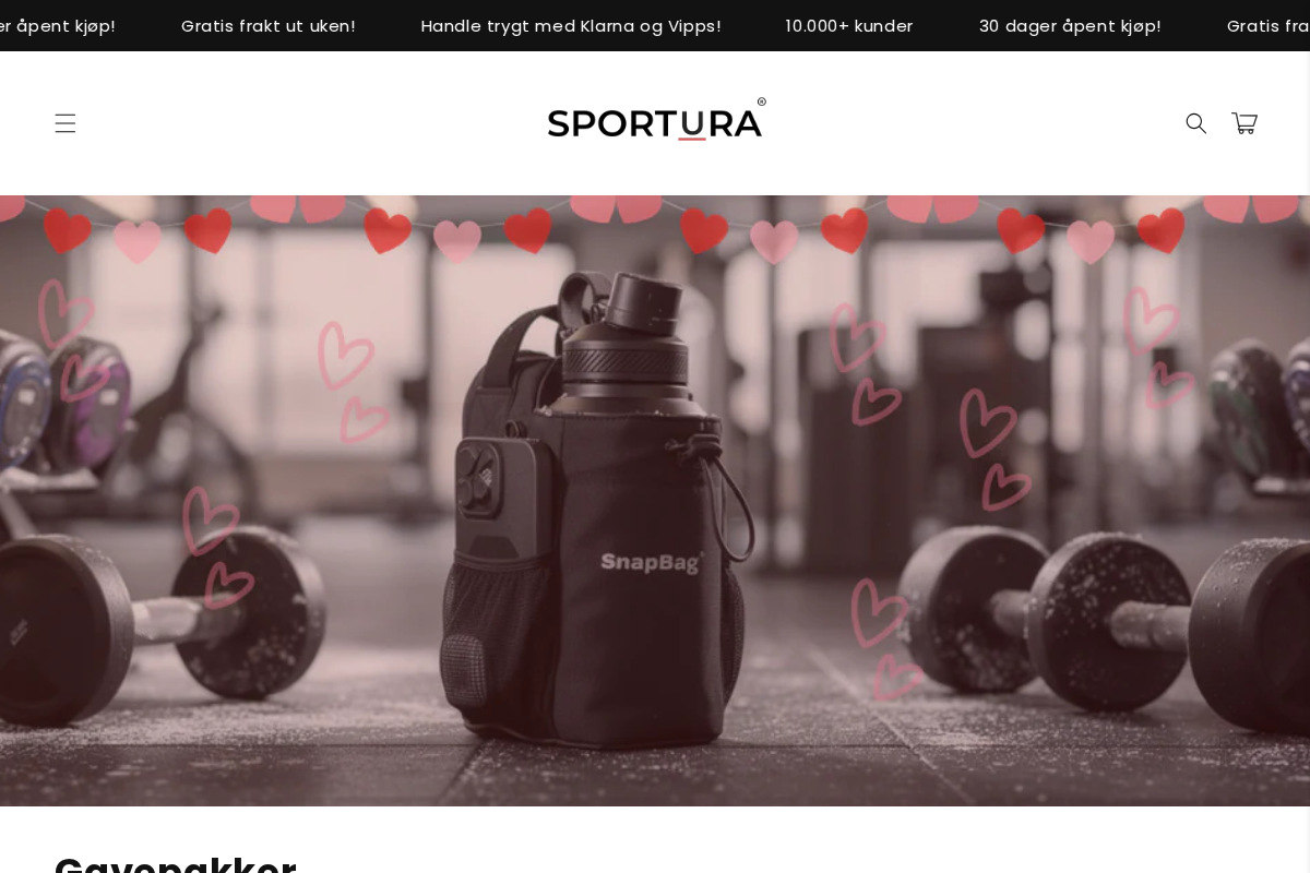 Sportura homepage screenshot