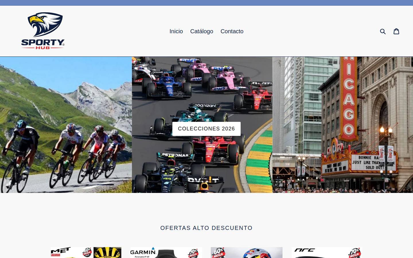 sportyhub.online homepage screenshot