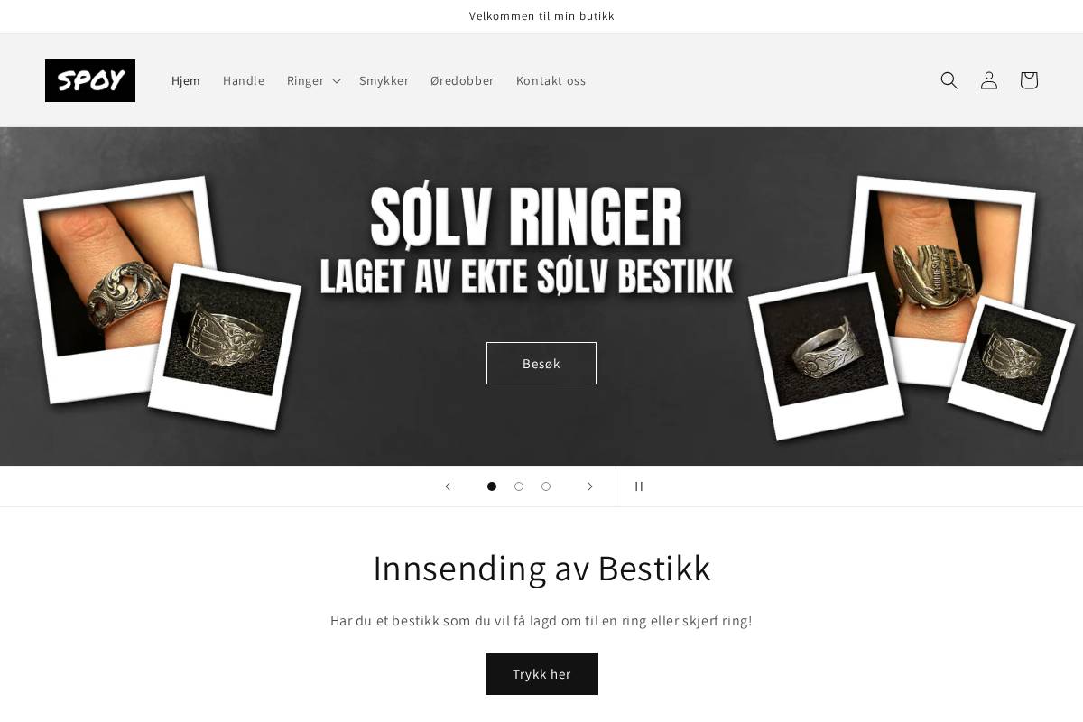 spoy.store homepage screenshot