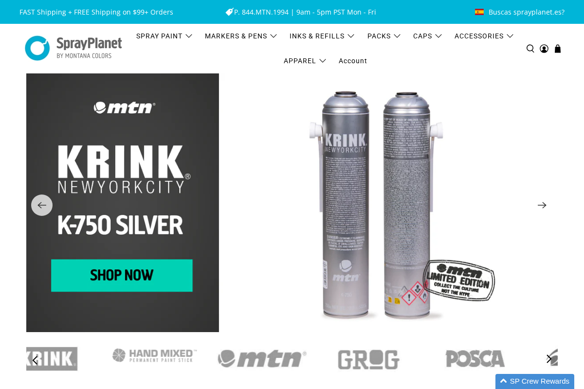 sprayplanet.com homepage screenshot