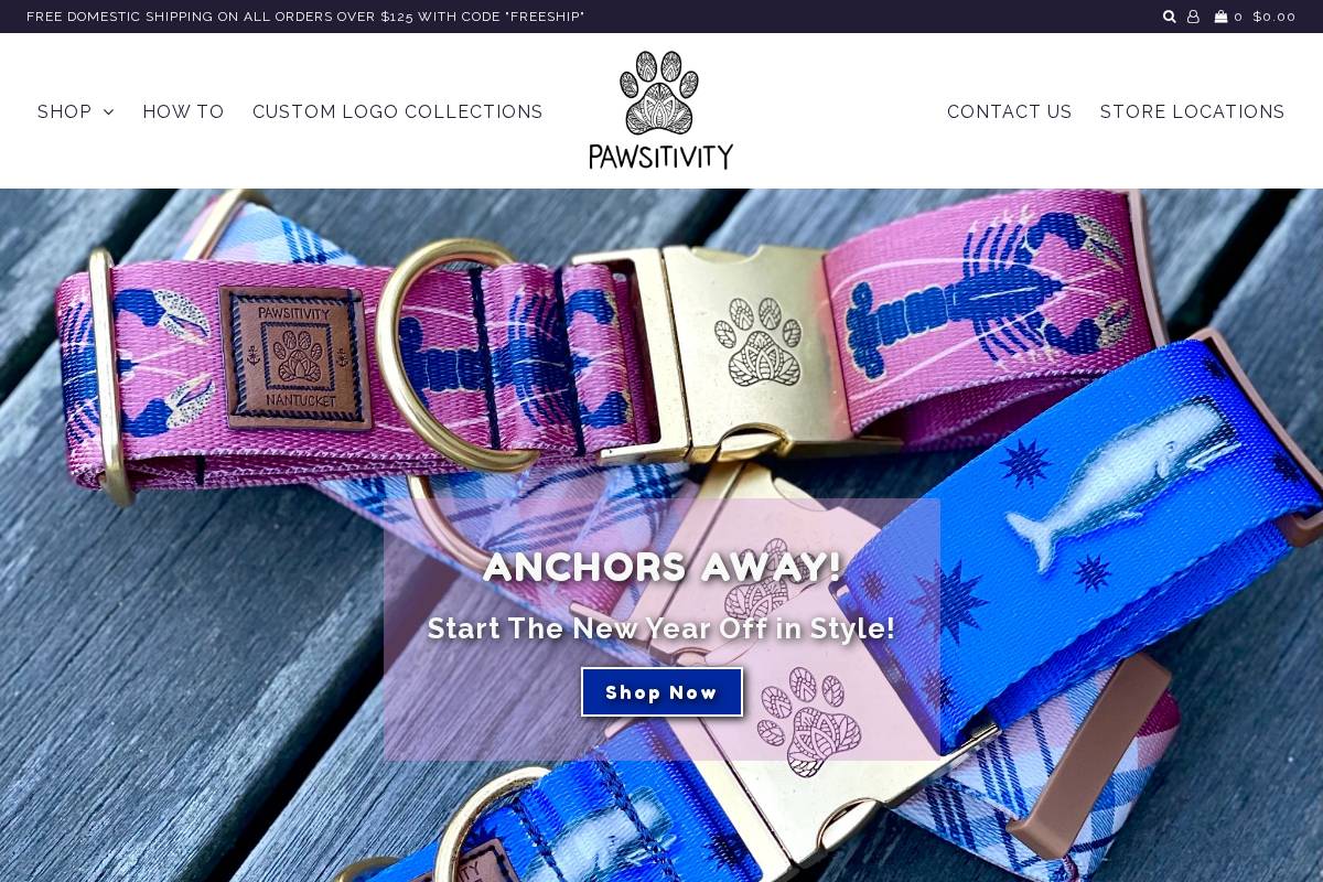 spreadpawsitivity.com homepage screenshot