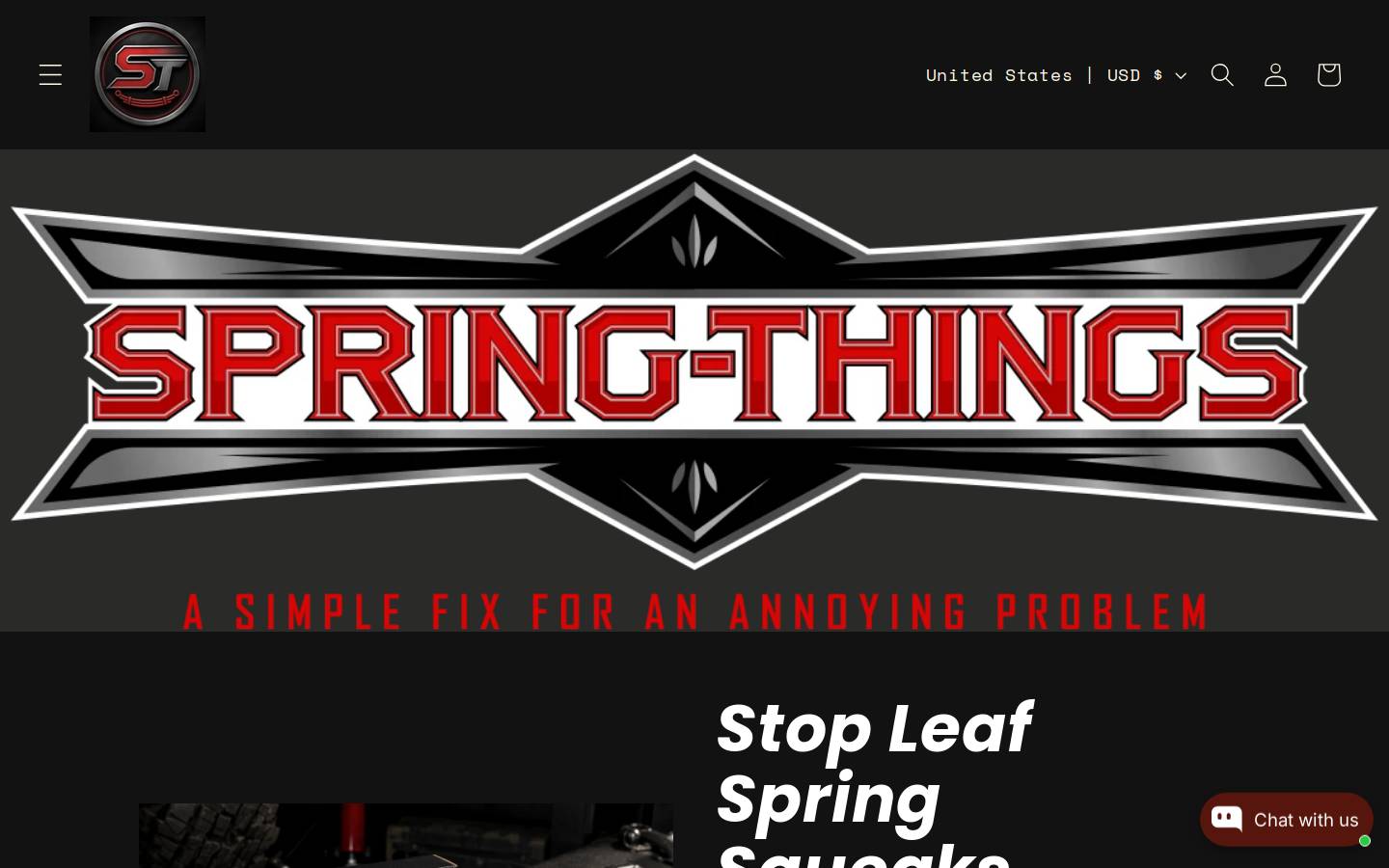 spring-things.com homepage screenshot