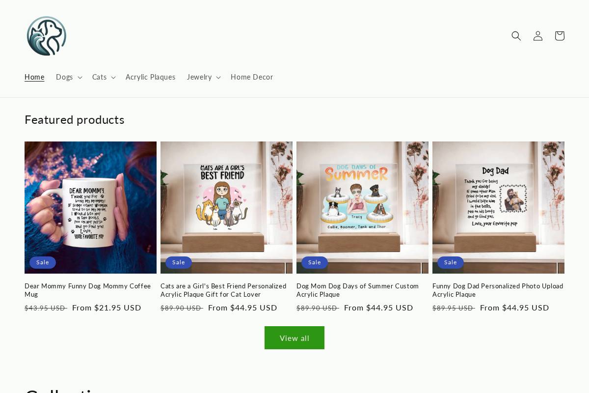 springpets.com homepage screenshot