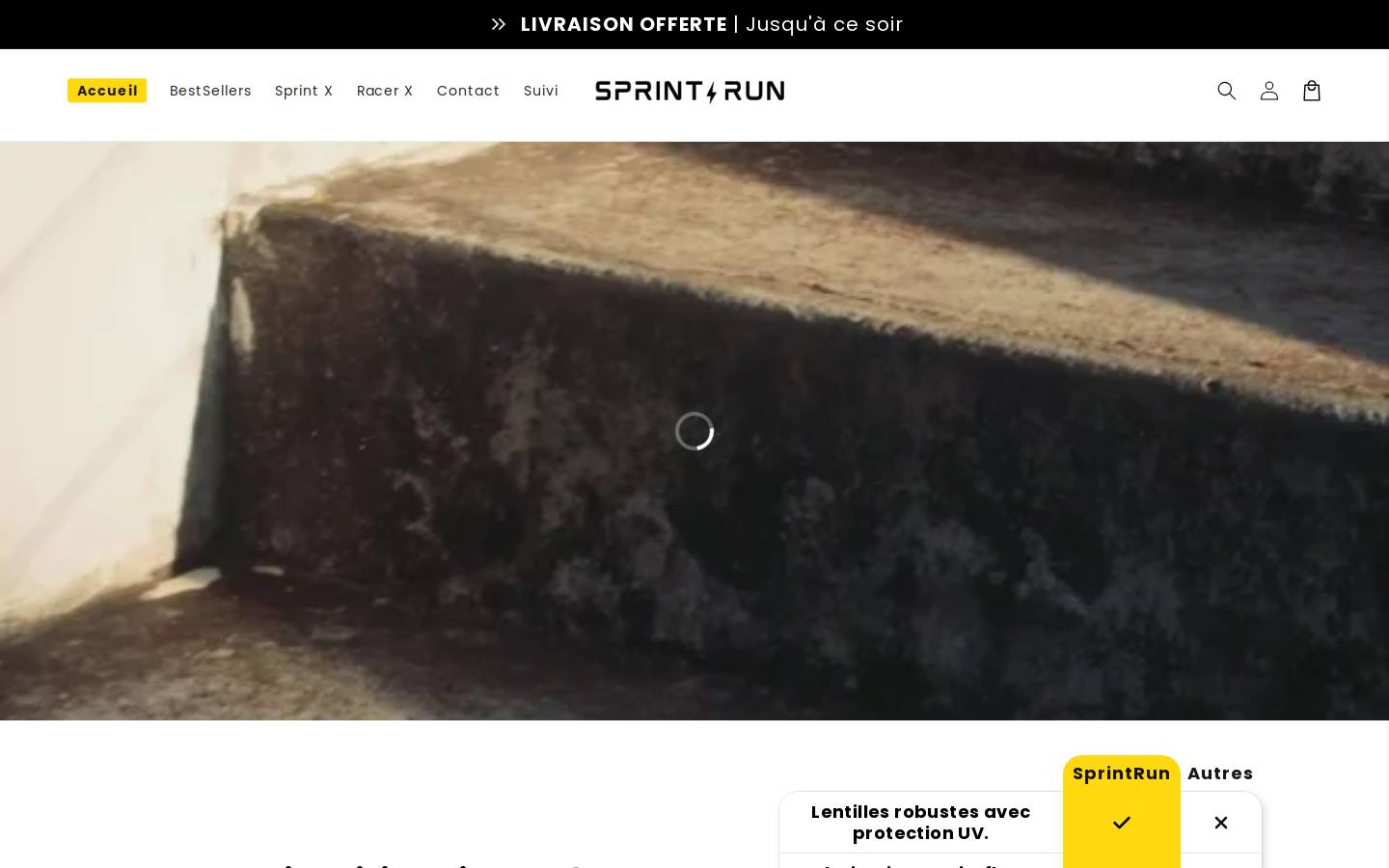 sprint-run.com homepage screenshot