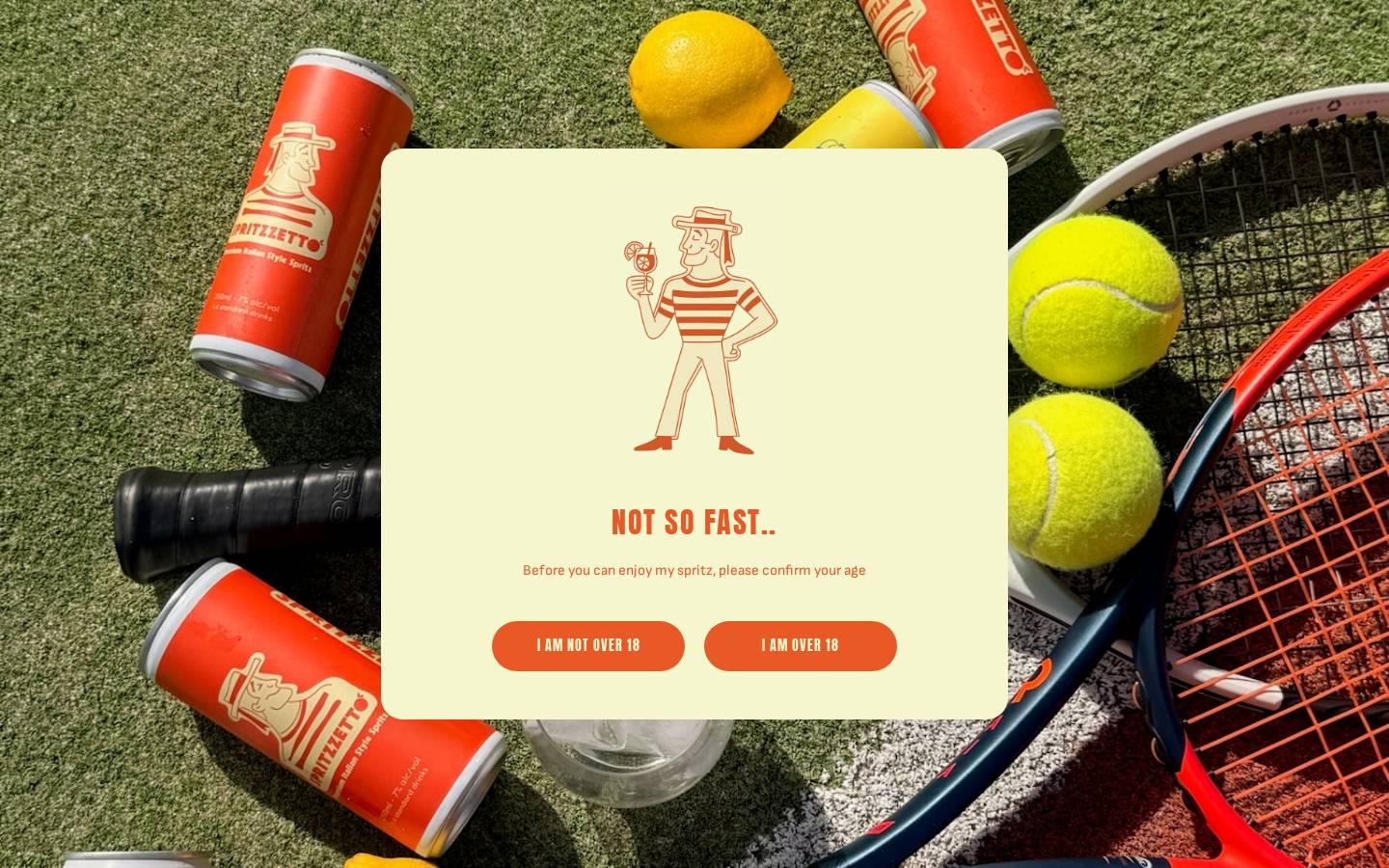 spritzzetto.com homepage screenshot