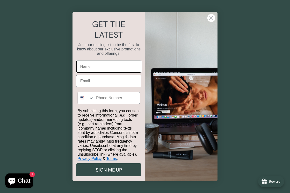 Spruce Apothecary homepage screenshot